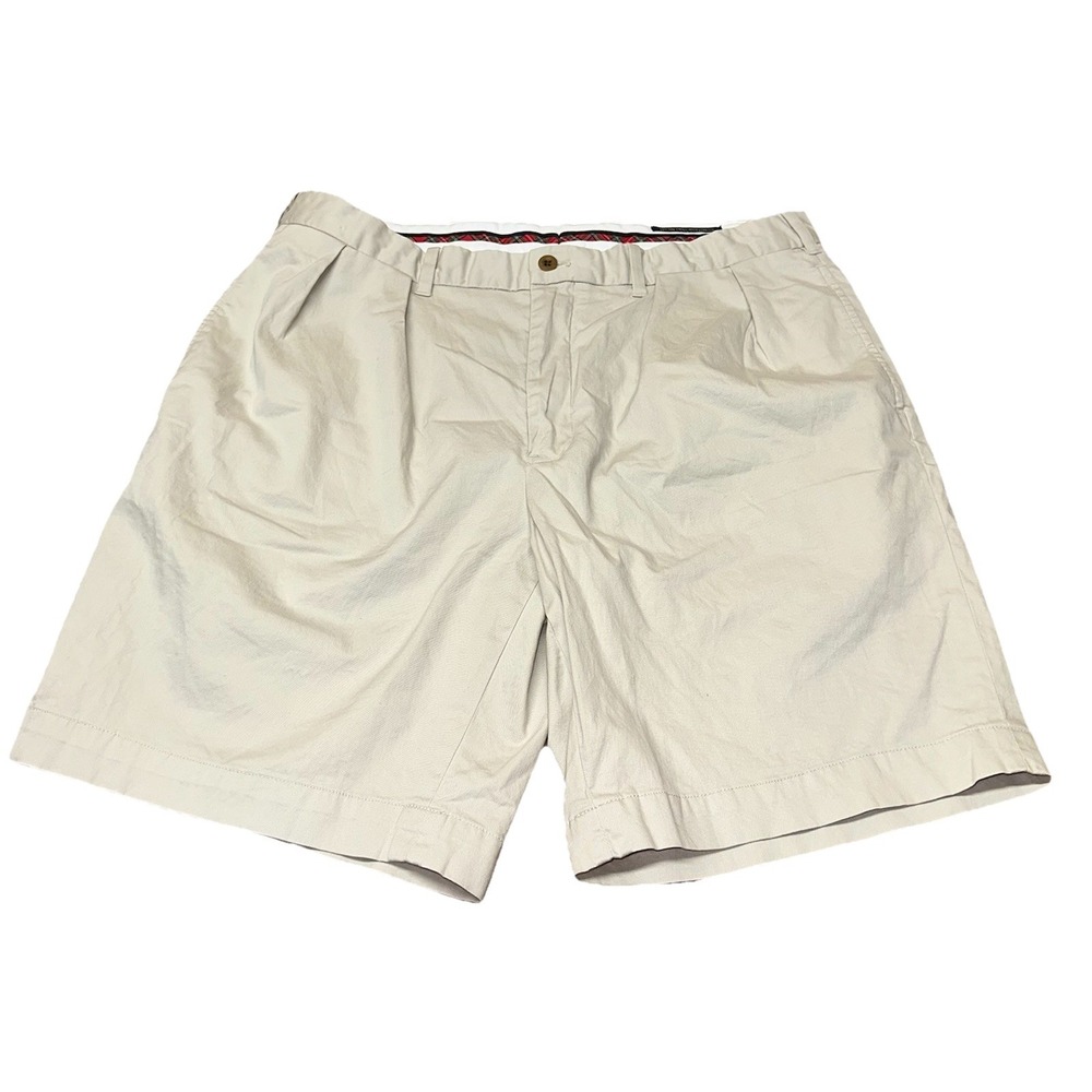 Polo Golf‎ Ralph Lauren Shorts Pleated Classic Fit Cotton Khaki Chino Men's 36